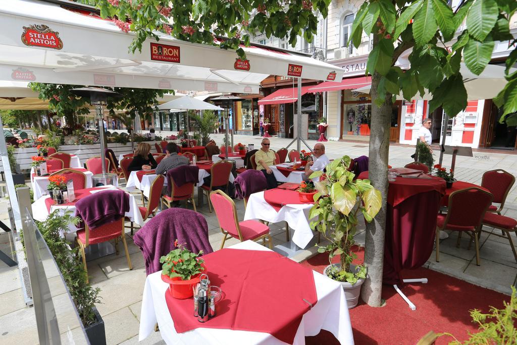 Hotel Palacky Карловы Вары Экстерьер фото