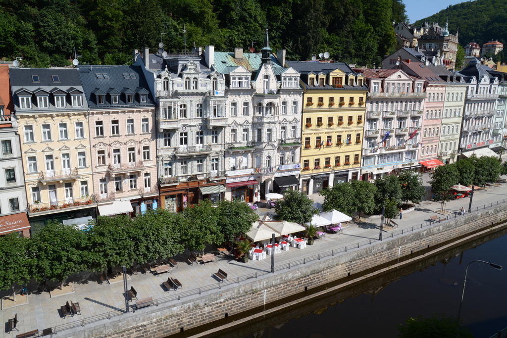 Hotel Palacky Карловы Вары Экстерьер фото